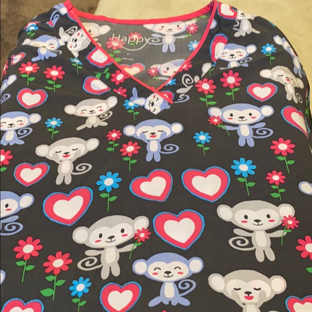 Scrub top